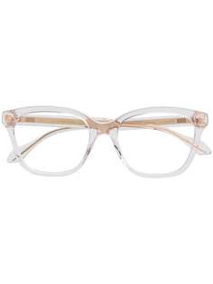 Gucci Eyewear очки в прозрачной оправе