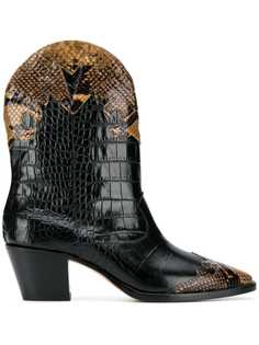 Paris Texas Texano croco boots