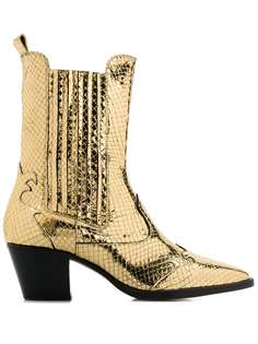 Paris Texas Texano metallic boots