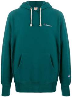 Champion худи из джерси с вышитым логотипом