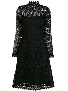 Temperley London кружевное платье Amelia