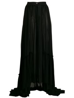 Ann Demeulemeester юбка на пуговицах