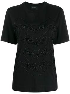 Simone Rocha декорированная футболка