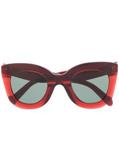 Celine Eyewear массивные солнцезащитные очки