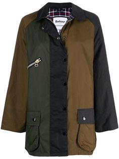 Barbour x Alexa Chung patch waxed jacket