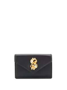 Moschino кошелек-конверт с металлической пряжкой