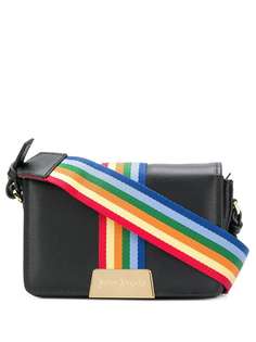 Palm Angels rainbow strap bag