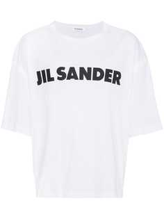 Jil Sander футболка с логотипом