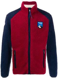 Napapijri colour block zipped fleece