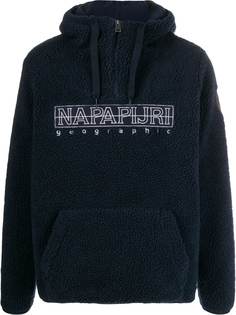 Napapijri logo fleece hoodie