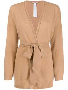 Twin-Set belted wrap cardigan