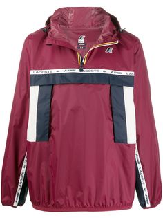 Lacoste x K-way color-block windbreaker