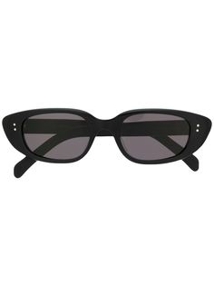 Celine Eyewear солнцезащитные очки в узкой оправе
