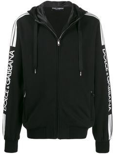 Dolce & Gabbana logo sleeve hoodie