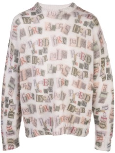 Palm Angels graphic print jumper