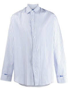 Ader Error long sleeved striped shirt