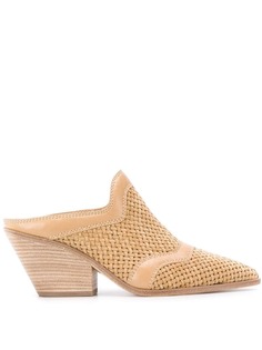 Casadei плетеные мюли