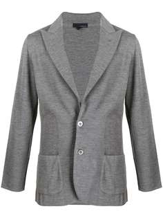 Lardini fitted single-breasted blazer