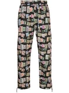 Palm Angels graphic print track pants