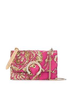 Jimmy Choo Paris floral-brocade shoulder bag