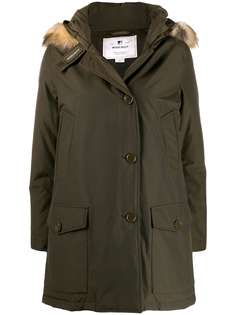 Woolrich короткое однобортное пальто
