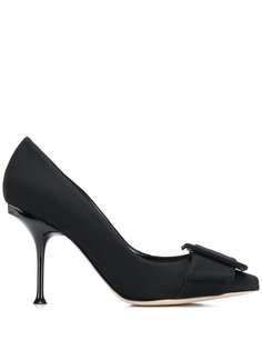 Sergio Rossi 90mm buckled pumps