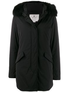 Woolrich fur trim parka coat