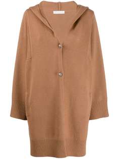 Fabiana Filippi hooded loose-fit cardigan