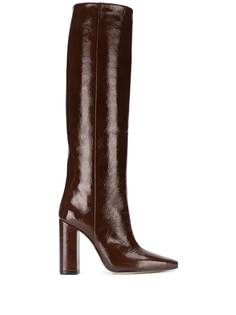 Paris Texas square toe high boots