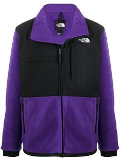 The North Face panelled zip-up jacket