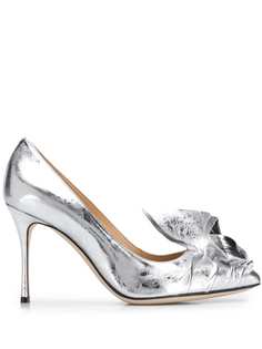 Sergio Rossi 95mm ruched effect pumps