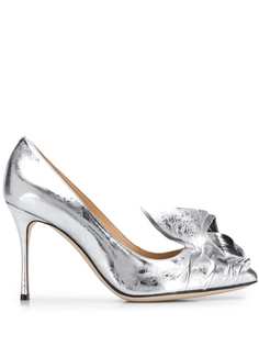 Sergio Rossi 95mm ruched effect pumps