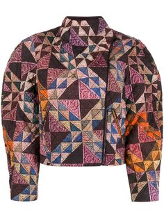 Isabel Marant patchwork quilted jacket