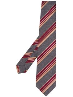 Kiton slant striped tie
