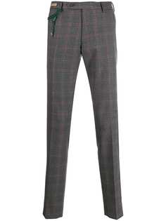 Berwich check tailored trousers