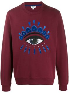 Kenzo толстовка с вышивкой