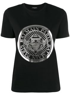 Balmain футболка с логотипом