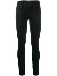 7 For All Mankind брюки кроя слим с блестками