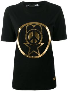 Love Moschino футболка с принтом