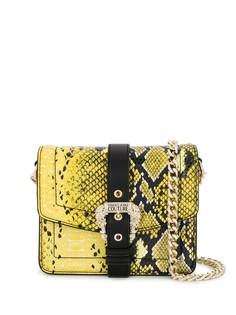Versace Jeans Couture logo buckle satchel