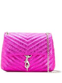 Rebecca Minkoff сумка через плечо с эффектом металлик