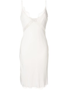 Dion Lee кружевное платье-комбинация
