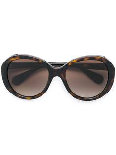 Gucci Eyewear солнцезащитные очки в круглой оправе с затемненными линзами