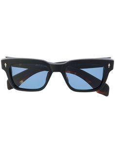 Jacques Marie Mage затемненные солнцезащитные очки в квадратной оправе