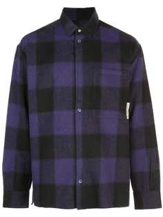 Corelate клетчатая рубашка оверсайз