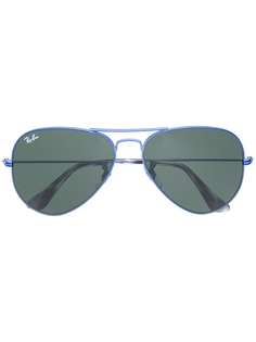 Ray-Ban затемненные солнцезащитные очки-авиаторы