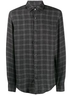 Boss Hugo Boss клетчатая рубашка на пуговицах