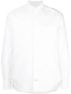Gitman Vintage однотонная рубашка с длинными рукавами