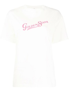 Golden Goose футболка оверсайз с принтом Golden Soda