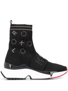 Karl Lagerfeld кроссовки Aventur с вышитым логотипом
